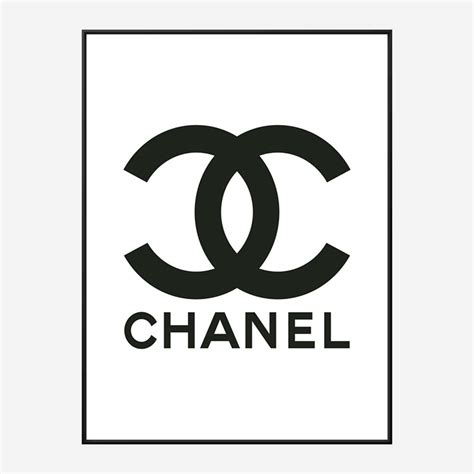 chanel logo inspiration|chanel logo print.